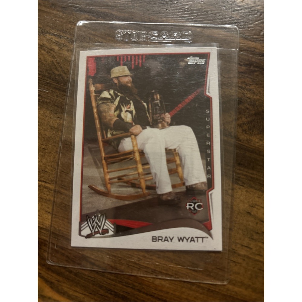 2014 Topps WWE Bray Wyatt Rookie Card, #6